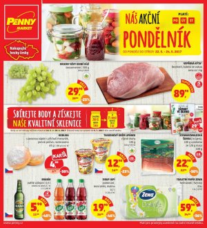 akční leták Penny Market 22.5.2017-24.5.2017
