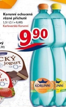 Voda ochucená Korunní