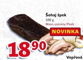 Špek Šohaj Maso uzeniny Písek