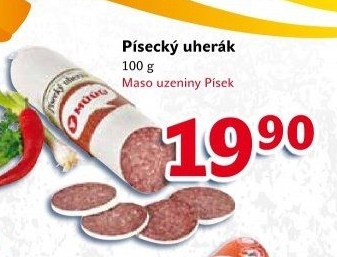 Salám Uherák písecký Maso uzeniny Písek