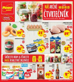 akční leták Penny Market 25.5.2017-28.5.2017