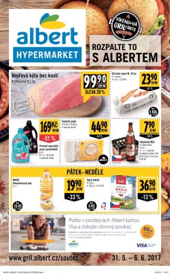 akční leták Albert 31.5.2017-6.6.2017