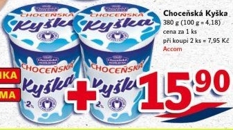 Choceňská kyška Choceňská mlékárna