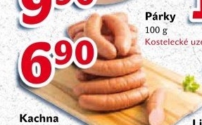 Párky Kostelecké uzeniny