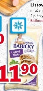 Těsto listové mražené Dobroty babičky Kláry