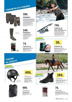 akční leták Decathlon 3.6.2017-31.7.2017