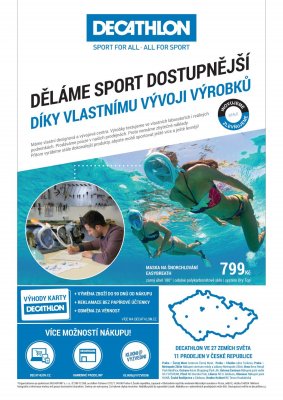 akční leták Decathlon 3.6.2017-31.7.2017