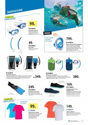 akční leták Decathlon 3.6.2017-31.7.2017