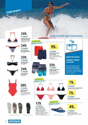 akční leták Decathlon 3.6.2017-31.7.2017