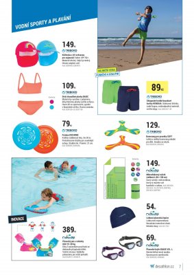 akční leták Decathlon 3.6.2017-31.7.2017