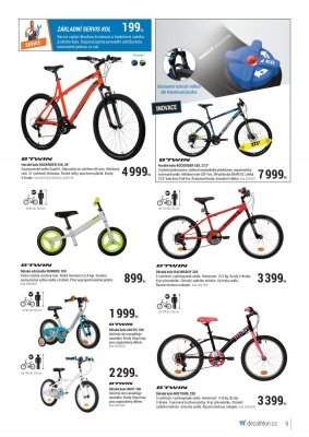 akční leták Decathlon 3.6.2017-31.7.2017