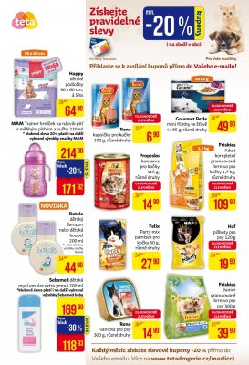 akční leták Teta drogerie 8.6.2017-17.6.2017