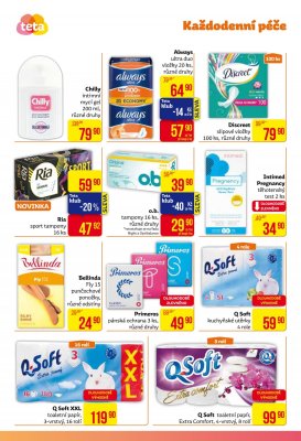 akční leták Teta drogerie 8.6.2017-17.6.2017