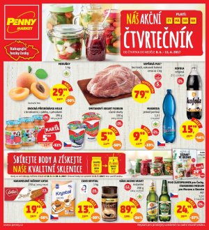 akční leták Penny Market 8.6.2017-11.6.2017