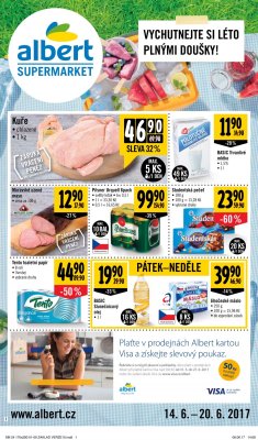 akční leták Albert 14.6.2017-20.6.2017
