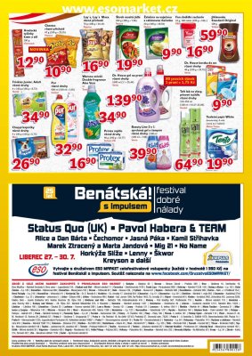 akční leták ESO MARKET 21.6.2017-2.7.2017