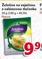 Želatina na tlačenku Natura