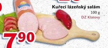Kuřecí lázeňský salám DZ Klatovy