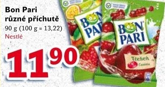 Bonbony Bon Pari Nestlé