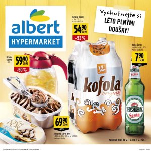 akční leták Albert 21.6.2017-4.7.2017