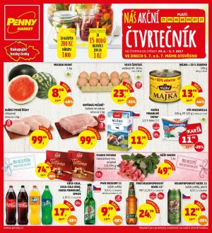 akční leták Penny Market 29.6.2017-5.7.2017