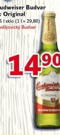 Pivo světlý ležák B: Original Budweiser Budvar