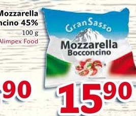 Sýr Mozzarella Bocconcino Gran Sasso