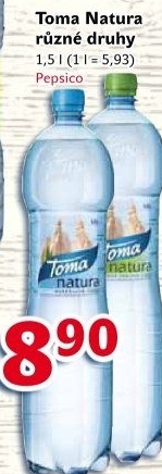 Přírodní voda Toma Natura