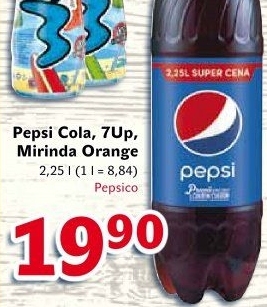 Limonáda Pepsi