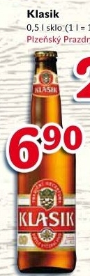 Pivo světlé výčepní 10° Klasik