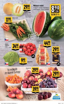 akční leták Albert 5.7.2017-11.7.2017