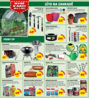 akční leták Penny Market 6.7.2017-9.7.2017