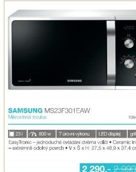 Mikrovlnná trouba Samsung MS23F301