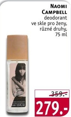 Deodorant parfémovaný Naomi Campbell