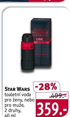 Toaletní voda pánská Star Wars