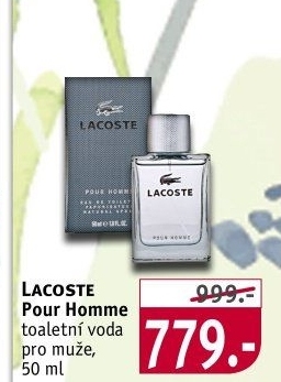 Toaletní voda pánská Pour Homme Lacoste