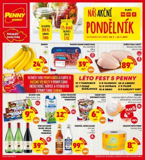 akční leták Penny Market 10.7.2017-12.7.2017