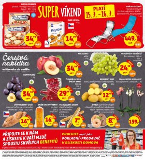 akční leták Penny Market 13.7.2017-16.7.2017