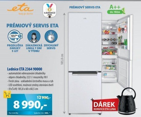 Kombinovaná chladnička ETA 236490000