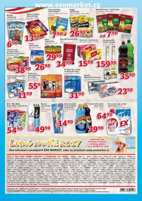 akční leták ESO MARKET 19.7.2017-30.7.2017