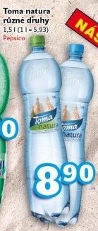 Přírodní voda Toma Natura
