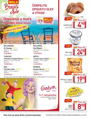 akční leták BILLA 19.7.2017-25.7.2017