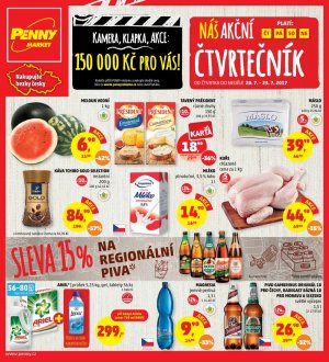 akční leták Penny Market 20.7.2017-23.7.2017