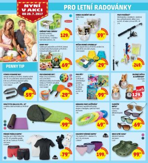 akční leták Penny Market 20.7.2017-23.7.2017