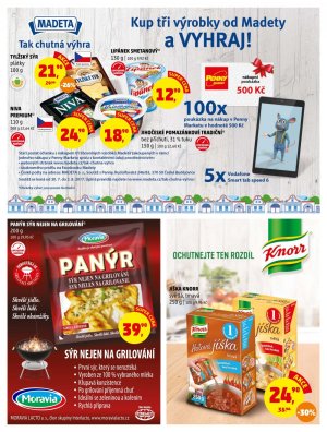 akční leták Penny Market 20.7.2017-2.8.2017