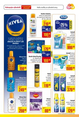 akční leták Teta drogerie 20.7.2017-29.7.2017
