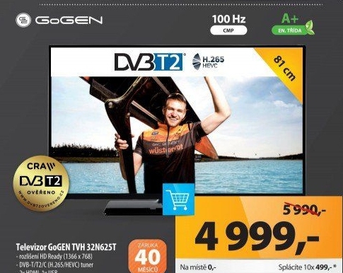 LED televize GoGen TVH 32N625T