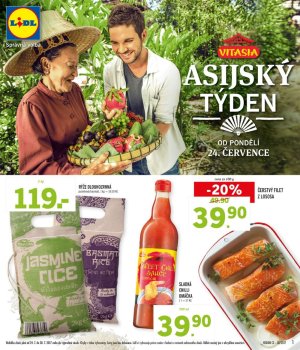 akční leták Lidl 24.7.2017-30.7.2017