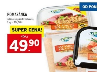 Salámová pomazánka Toppo