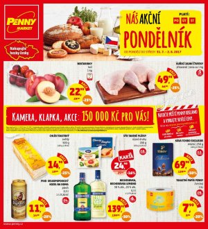 akční leták Penny Market 31.7.2017-2.8.2017